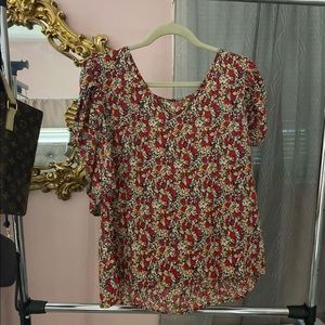 Floral blouse